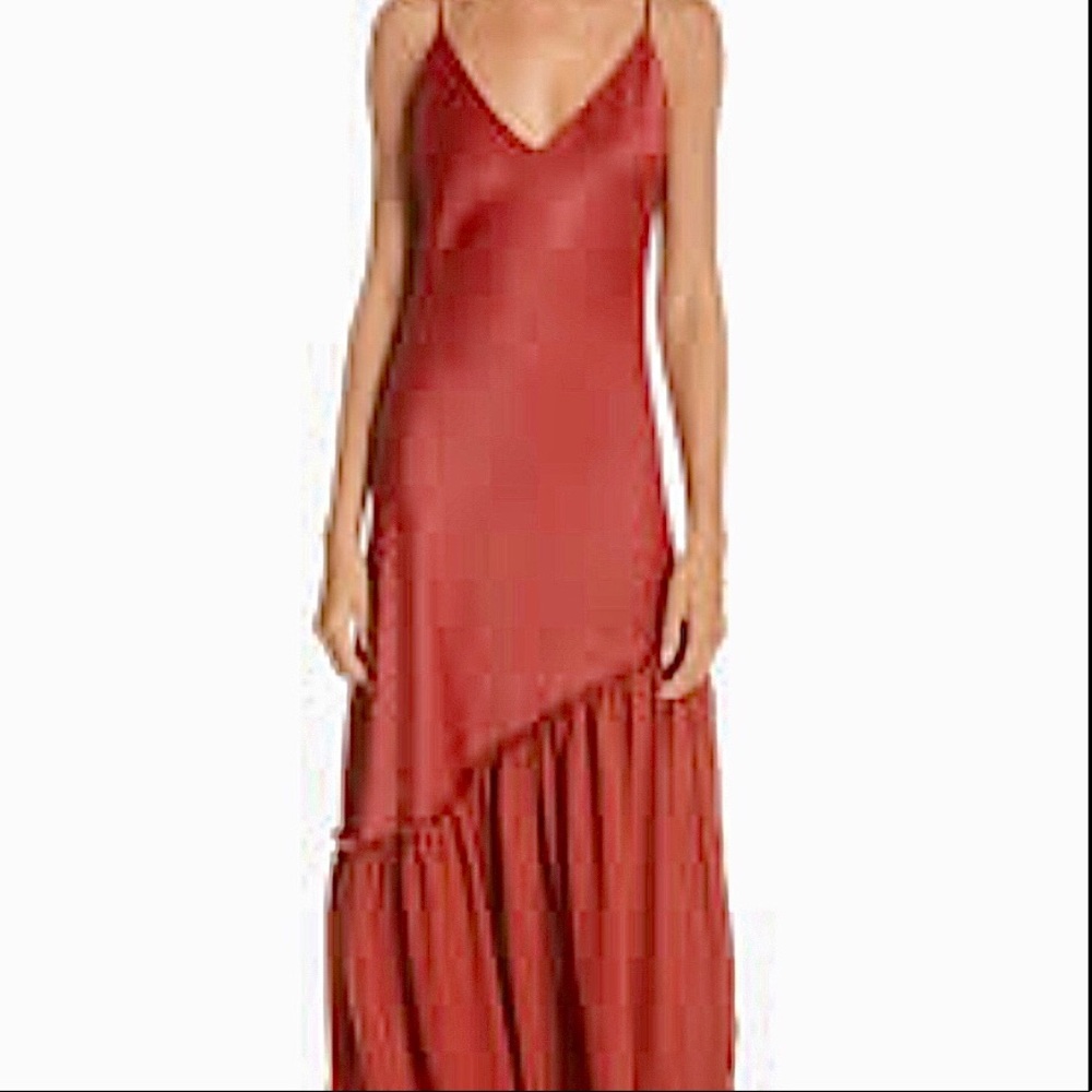 Red Frame dress